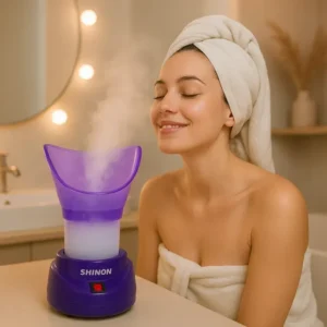 Shinon Steam Facial Steamer & Inhaler for Blocked Nose